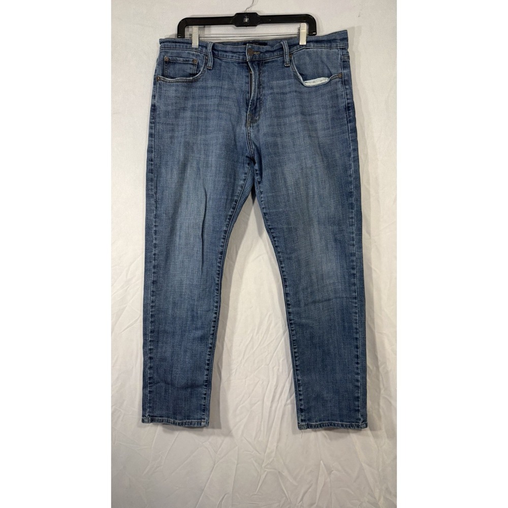 Lucky Brand 221 Original Straight Blue Jeans Men's W36 L32 36x32 Cotton Stretch